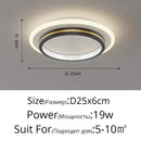 GobekUsa Crystal LED Ceiling Lights for Home Entrance Indoor Lighting Fixtures