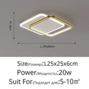 GobekUsa Crystal LED Ceiling Lights for Home Entrance Indoor Lighting Fixtures