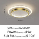 GobekUsa Crystal LED Ceiling Lights for Home Entrance Indoor Lighting Fixtures