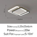 GobekUsa Crystal LED Ceiling Lights for Home Entrance Indoor Lighting Fixtures