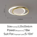 GobekUsa Crystal LED Ceiling Lights for Home Entrance Indoor Lighting Fixtures
