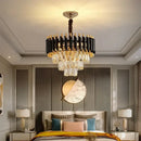 GobekUsa Crystal LED Pendant Chandelier for Modern Living Spaces