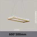 GobekUsa Crystal LED Pendant Lights: Modern Gold Black Industrial Lamp