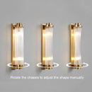 GobekUsa Crystal Wall Lamp: Modern LED Indoor Lighting for Luxury Living Room, Bedroom, and Aisle