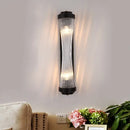 GobekUsa Crystal Wall Lamp: Modern LED Indoor Lighting for Luxury Living Room, Bedroom, and Aisle