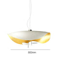 GobekUsa Lederam Manta Pendant Lamp - Industrial Retro Design, White & Black.