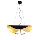 GobekUsa Lederam Manta Pendant Lamp - Industrial Retro Design, White & Black.