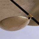 GobekUsa Lederam Manta Pendant Lamp - Industrial Retro Design, White & Black.