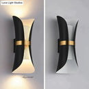 GobekUsa Modern Simple Wall Lamp Lights Scone for Bedroom Bathroom Black Gold