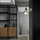 GobekUsa Modern Black and Gold Cylinder Sconce: Metal Wall Lighting Fixture for Living Room