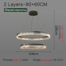 Modern black & gold decorbites circle chandelier dining room light by Decorbites