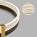 Modern black & gold decorbites circle chandelier dining room light by Decorbites