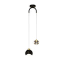 GobekUsa Crystal Round Chandelier: Luxury Modern Nordic Master Bedroom Pendant Lamp