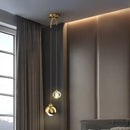 GobekUsa Crystal Round Chandelier: Luxury Modern Nordic Master Bedroom Pendant Lamp
