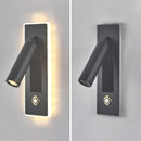 GobekUsa Dimmable LED Wall Sconce Rotation Reading Light for Bedroom Living Room