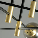 GobekUsa Glass Ball LED Chandelier Ceiling Light for Living Room and Kitchen