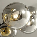 GobekUsa Glass Ball LED Chandelier - Modern Indoor Lighting Fixtures for Living Room & Bedroom