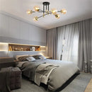 GobekUsa Glass Ball LED Chandelier Ceiling Light for Living Room and Kitchen