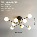 GobekUsa Glass Ball LED Chandelier Ceiling Light for Living Room and Kitchen