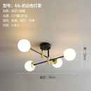 GobekUsa Glass Ball LED Chandelier Ceiling Light for Living Room and Kitchen