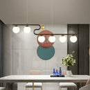 GobekUsa Glass Ball LED Chandelier Pendant for Dining Living Bedroom Kitchen