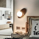 GobekUsa Glass Ball LED Wall Lamp for Modern Nordic Lighting in Living Bedroom