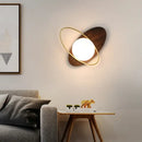 GobekUsa Glass Ball LED Wall Lamp for Modern Nordic Lighting in Living Bedroom