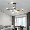 GobekUsa Glass Ball Pendant Lamp Modern LED Hanging Light Fixture