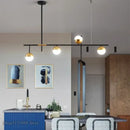 GobekUsa Glass Ball Pendant Lamp Modern LED Hanging Light Fixture