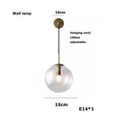 GobekUsa Glass Dandelion LED Chandelier in Black Gold For Modern Spaces