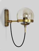 GobekUsa Glass Shade Wall Sconce Lamps for Hotel Bedroom LED Lights