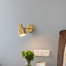 GobekUsa Modern Grenade Shaped Wall Lamp - Metallic Single Bedside Lighting Fixture