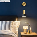GobekUsa Modern Grenade Shaped Wall Lamp - Metallic Single Bedside Lighting Fixture