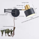 GobekUsa Iron Art LED Wall Lamp for Bedroom Stair Kitchen Living Room Decor
