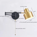 GobekUsa Iron Art LED Wall Lamp for Bedroom Stair Kitchen Living Room Decor