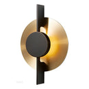 GobekUsa Iron Art LED Wall lamp: Modern Luxury Black Golden Sconce for Restaurant Foyer