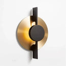 GobekUsa Iron Art LED Wall lamp: Modern Luxury Black Golden Sconce for Restaurant Foyer