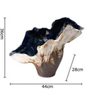 GobekUsa Irregular Shape Vase: Abstract Desk Decoration for Aesthetic Room Decor