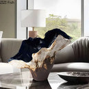 GobekUsa Irregular Shape Vase: Abstract Desk Decoration for Aesthetic Room Decor
