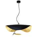 GobekUsa Gold Texture LED Pendant Light Fixture for Living Room & Bedroom Decor