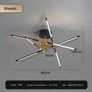 GobekUsa Black LED Ceiling Chandelier for Nordic Modern Home Decor
