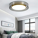 GobekUsa LED Ceiling Light: Minimalist Nordic Round Lighting Fixture for Living Room, Bedroom, Dining Room