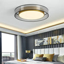 GobekUsa LED Ceiling Light: Minimalist Nordic Round Lighting Fixture for Living Room, Bedroom, Dining Room
