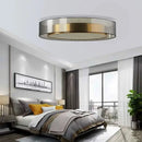 GobekUsa LED Ceiling Light: Minimalist Nordic Round Lighting Fixture for Living Room, Bedroom, Dining Room