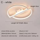 GobekUsa Black LED Chandelier Ceiling Light Remote Control Fixture for Living Room, Bedroom & Kitchen