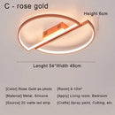 GobekUsa Black LED Chandelier Ceiling Light Remote Control Fixture for Living Room, Bedroom & Kitchen