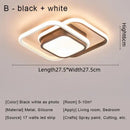 GobekUsa Black LED Chandelier Ceiling Light Remote Control Fixture for Living Room, Bedroom & Kitchen
