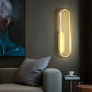 GobekUsa Black Ring LED Indoor Wall Light for Home Decor, Living Room, Bedroom