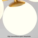 GobekUsa 9-Light Black LED Pendant Chandelier for Modern Living Spaces