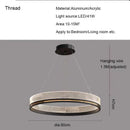GobekUsa Black/Gold LED Pendant Lights | Modern Design for Home Lighting Decoration